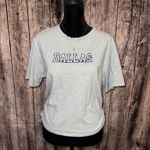 Dallas crop Tee 🐂